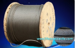 Anti-rotation Galvanized Wire Rope For Lifeboat Winch With CCS Approval