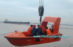 4.5M FRP 25HP OUTBOARD Rescue Boat For Trainning