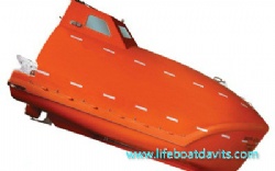 6.8 M with 30 Persons Free Fall Cargo version Totally Enclosed Lifeboat