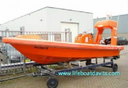 6.0M FRP Fast Rescue Boat With 8 Persons ABS Approval