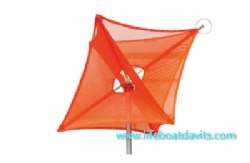 Foldable Type Radar Reflector For Lifeboat